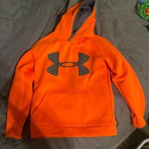 Under Armour Kids Orange Hoodie